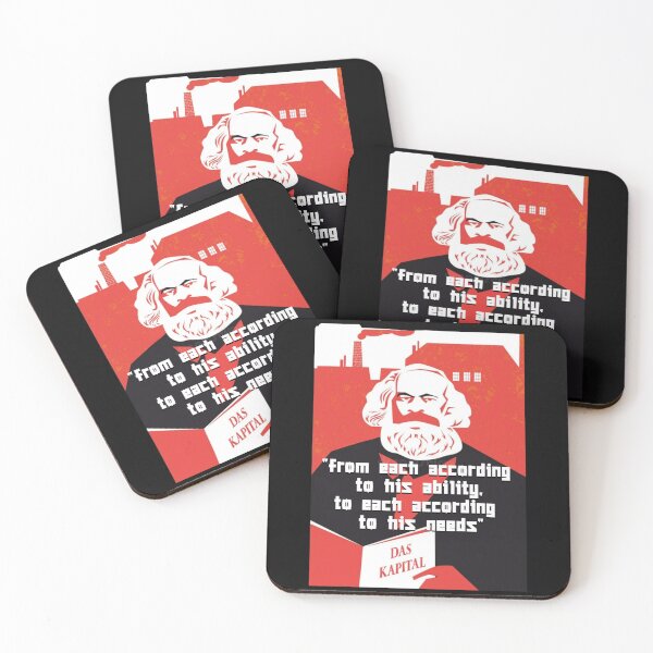 Item preview, Karl Marx Das Kapital From Each According To His Needs designed and sold by Flirt-Teez.