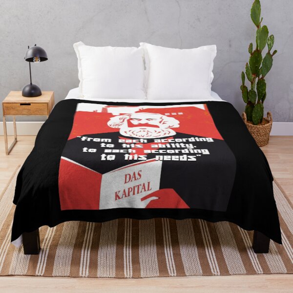 Item preview, Karl Marx Das Kapital From Each According To His Needs designed and sold by Flirt-Teez.