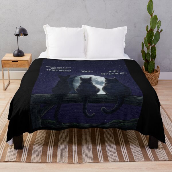 Item preview, I want my piece of the Moon – Cat Moon Art Photographic Print designed and sold by Contrast-Factory.