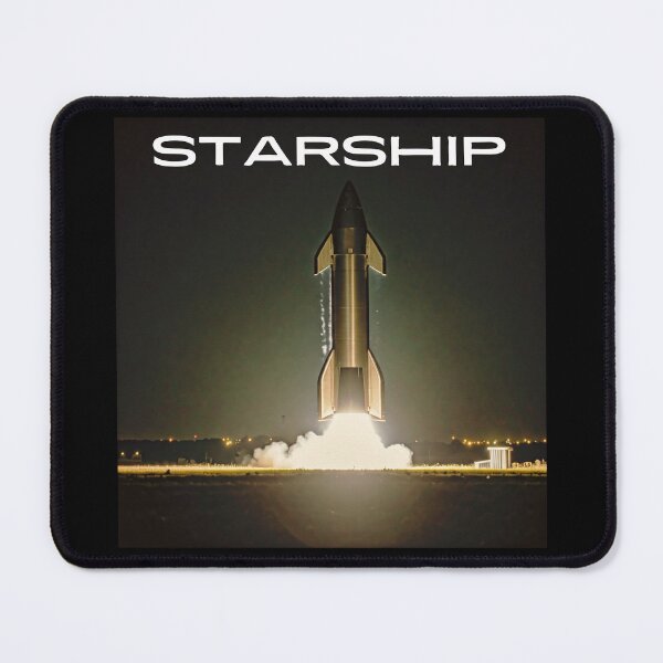 Item preview, SpaceX Starship Rocket Launch | Mars Mission Space Exploration Design designed and sold by TEEJAMBOREE.