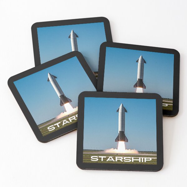 Item preview, SpaceX Starship Rocket Launch | Mars Mission Space Exploration Design designed and sold by TEEJAMBOREE.