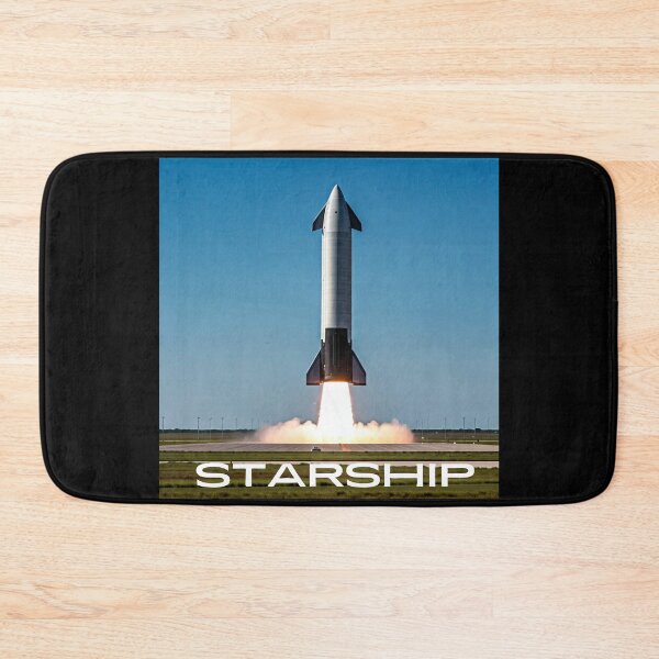 Item preview, SpaceX Starship Rocket Launch | Mars Mission Space Exploration Design designed and sold by TEEJAMBOREE.