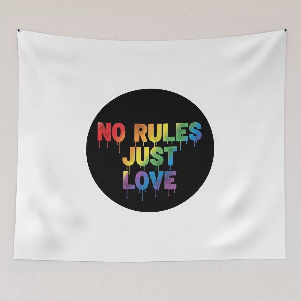 Item preview, Rainbow Love Equality Pride Quote LGBTQ Gift Design designed and sold by Pride_Prints.