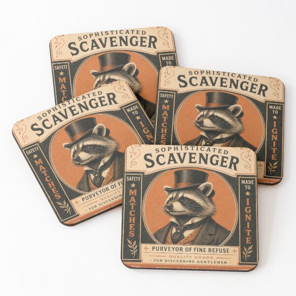 Item preview, The Gentle Scavenger Matchbox designed and sold by AtlantiqArt.