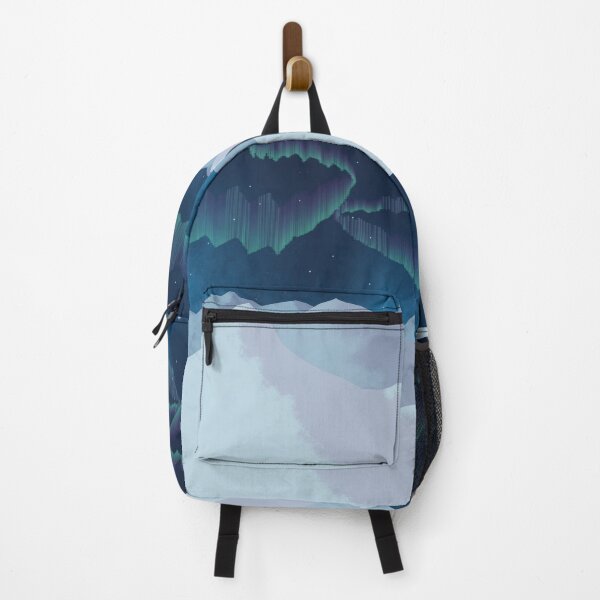 Item preview, Landscape with aurora borealis designed and sold by Javier Narváez Solarte.
