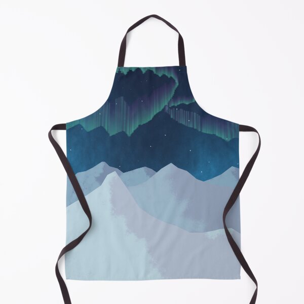 Item preview, Landscape with aurora borealis designed and sold by Javier Narváez Solarte.