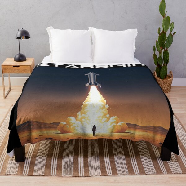 Item preview, SpaceX Starship Rocket Launch | Mars Mission Space Exploration Design designed and sold by TEEJAMBOREE.