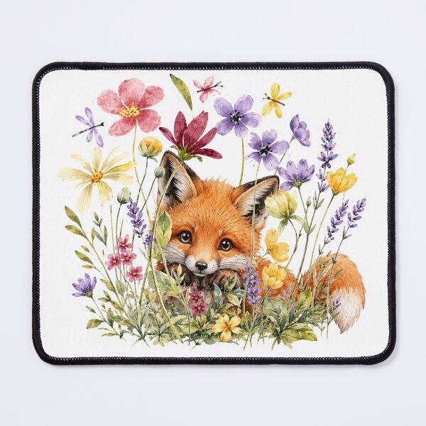 Item preview, Wild Forest Fox Art Nature Woodland Design designed and sold by QuiteOrbit.