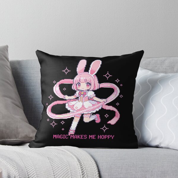 Item preview, Magic Makes Me Hoppy - Cute Pixel Art Magical Girl designed and sold by PotionPixelArt.