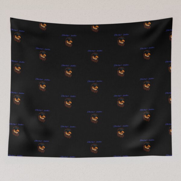 Item preview, Liberty and Justice American Ideals Patriot Design designed and sold by Dreamsartistry.