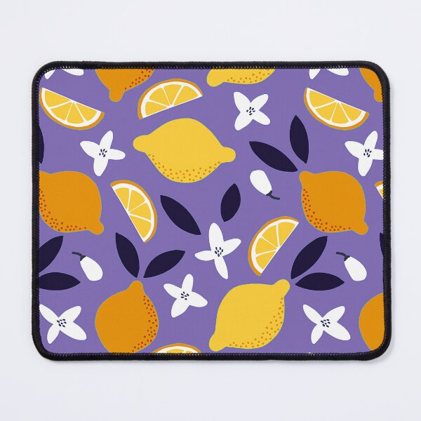 Item preview, Oranges And Lemons Trendy Fruit Pattern On Purple designed and sold by DEC02.