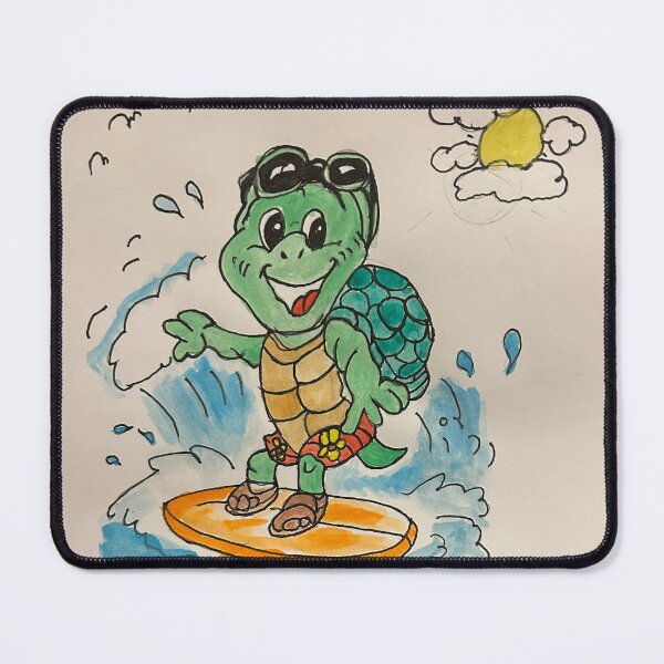 Item preview, Surfing Turtle  designed and sold by Cartoonist Brian.