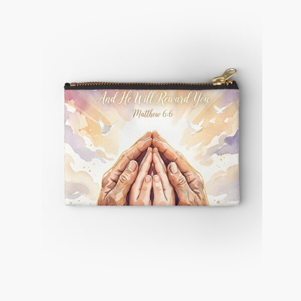 Item preview, Pray To Your Father Matthew 6:6 Watercolor designed and sold by RRRShop.