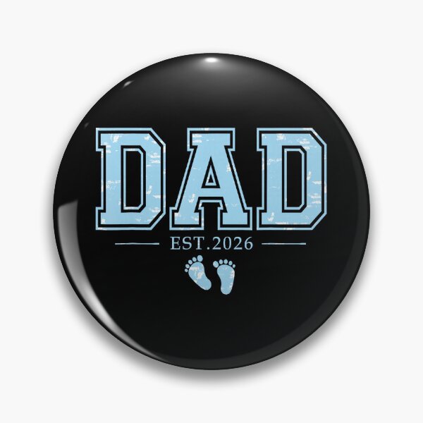Item preview, Dad Est 2026 First Time Father Vintage Collegiate Style designed and sold by zamiokaline.