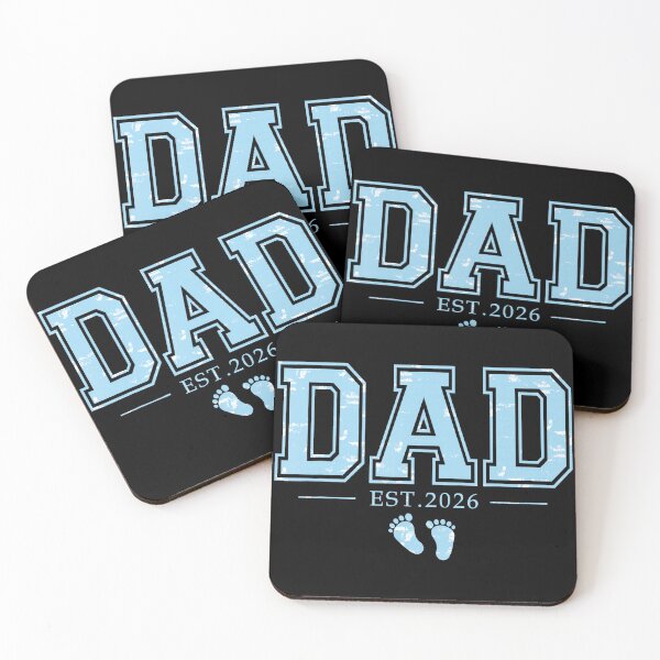 Item preview, Dad Est 2026 First Time Father Vintage Collegiate Style designed and sold by zamiokaline.