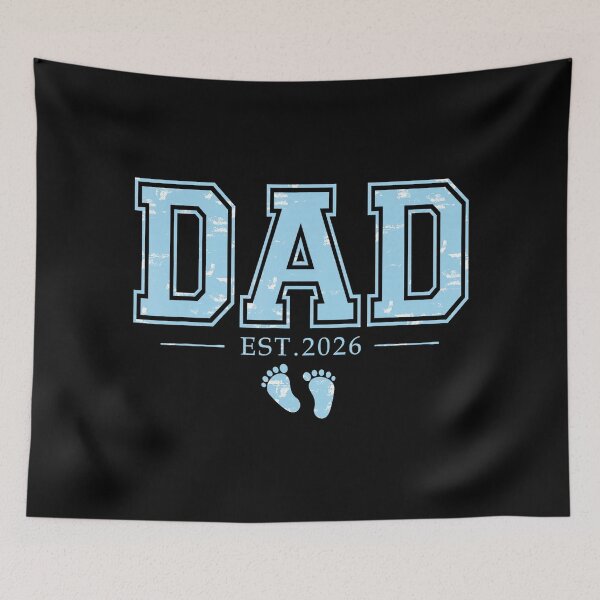 Item preview, Dad Est 2026 First Time Father Vintage Collegiate Style designed and sold by zamiokaline.