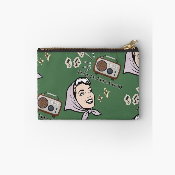 Item preview, Tune In, Feel Good — Retro Radio Lady designed and sold by Miho9999.