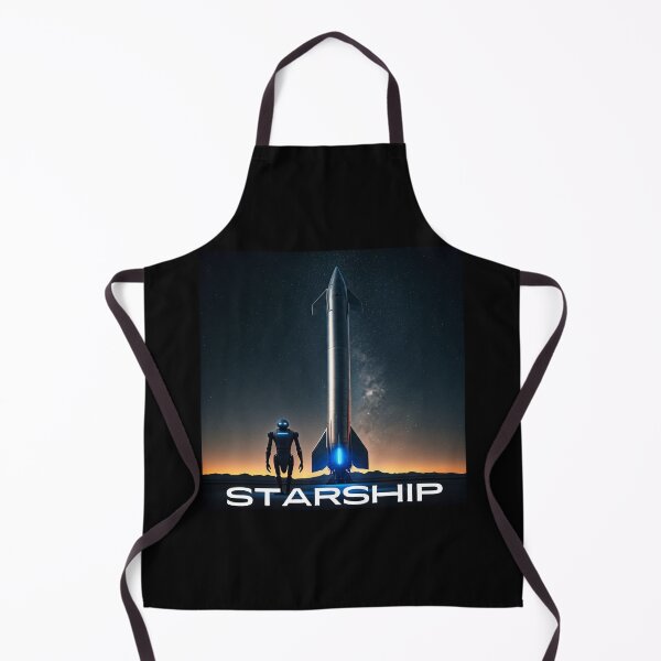 Artikelvorschau, SpaceX Starship-Raketenstart | Marsmission – Weltraumforschungsdesign entworfen und verkauft von TEEJAMBOREE.