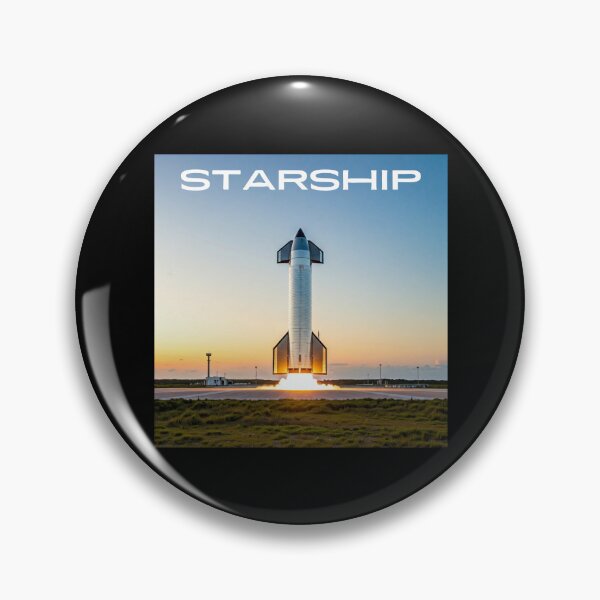 Item preview, SpaceX Starship Rocket Launch | Mars Mission Space Exploration Design designed and sold by TEEJAMBOREE.
