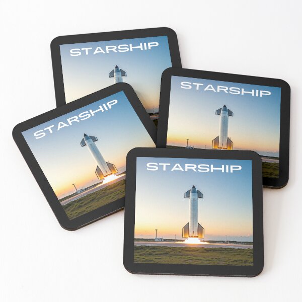 Item preview, SpaceX Starship Rocket Launch | Mars Mission Space Exploration Design designed and sold by TEEJAMBOREE.
