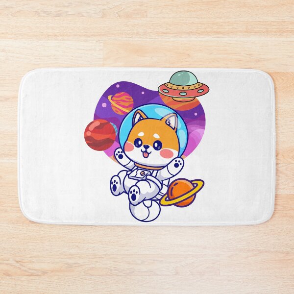 Item preview, Cute Shiba Inu Astronaut Space Adventure designed and sold by yuki-hana.
