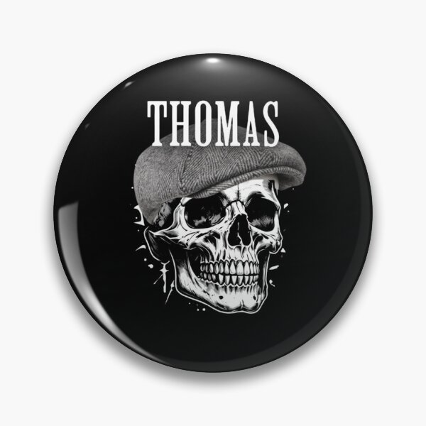 Item preview, Thomas Name Skull Flat Cap Graphic Design designed and sold by Flirt-Teez.