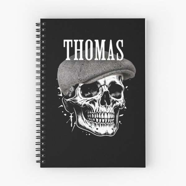 Item preview, Thomas Name Skull Flat Cap Graphic Design designed and sold by Flirt-Teez.