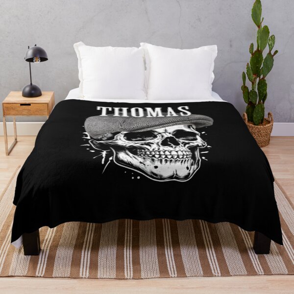 Item preview, Thomas Name Skull Flat Cap Graphic Design designed and sold by Flirt-Teez.