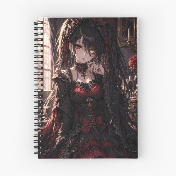 Item preview, Gothic Timekeeper in Crimson and Lace designed and sold by iloveanimechibi.