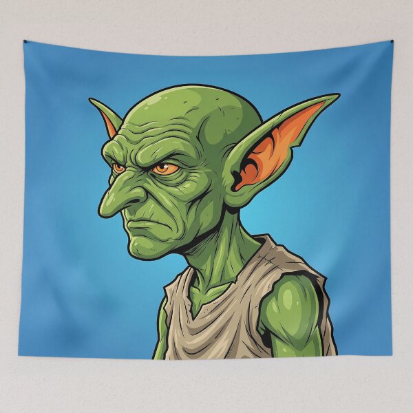 Item preview, Retrato_de_um_personagem_alienígena designed and sold by JOTAMIKE.