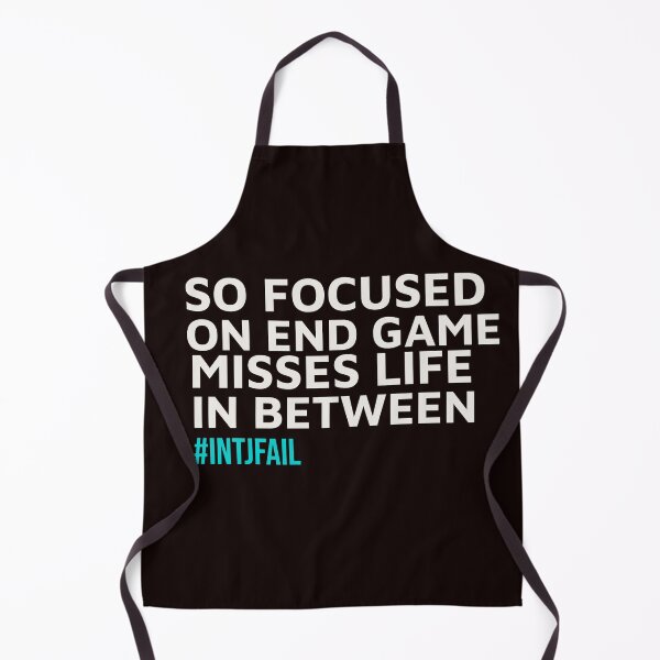 Item preview, INTJ SO FOCUSED ON END GAME MISSES LIFE IN BETWEEN #LIFEFAIL | MBTI LIFE FAILS SERIES — INTJ PERSONALITY EDITION designed and sold by WitLounge.