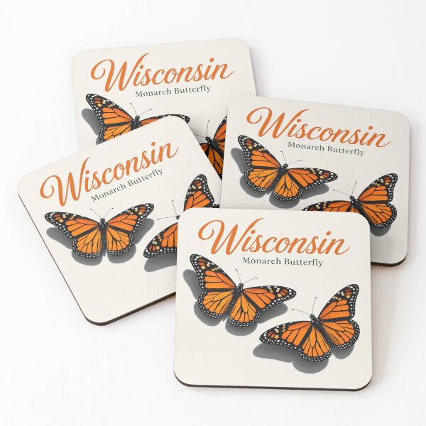 Item preview, Wisconsin Monarch Butterfly – State Butterfly Art Print designed and sold by The-Drip-Studio.