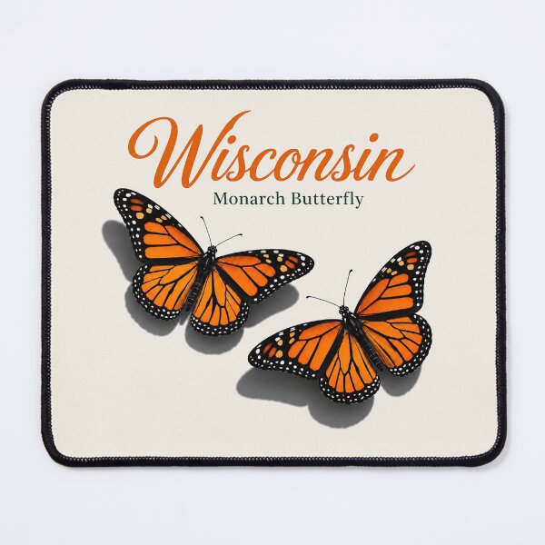 Item preview, Wisconsin Monarch Butterfly – State Butterfly Art Print designed and sold by The-Drip-Studio.