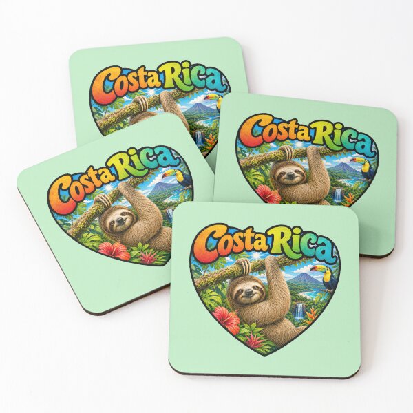Item preview, Costa Rica - Sloth Paradise designed and sold by Myra365Art.