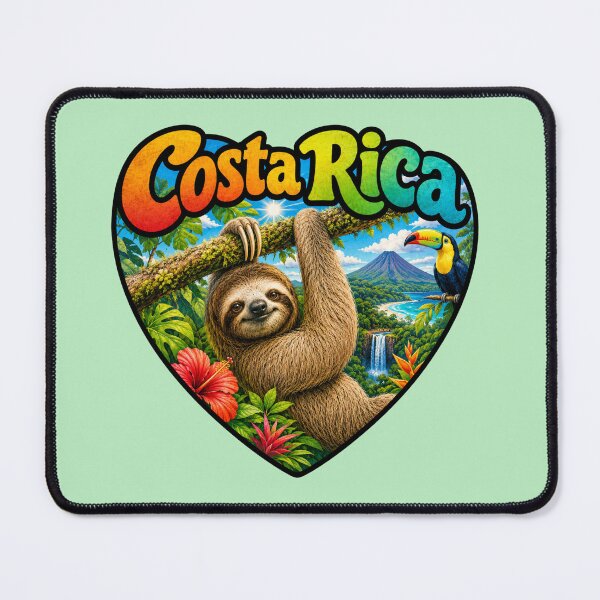 Item preview, Costa Rica - Sloth Paradise designed and sold by Myra365Art.