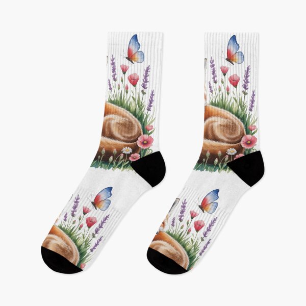 Item preview, Floral Fox Silhouette Woodland Design designed and sold by QuiteOrbit.