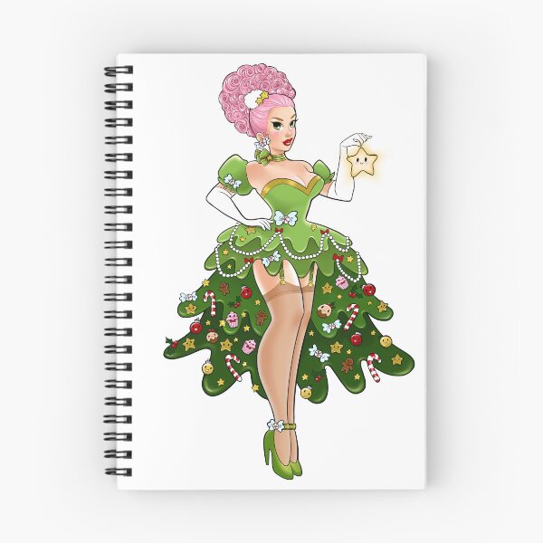 Item preview, Pinup Christmas Tree designed and sold by BeccaW.