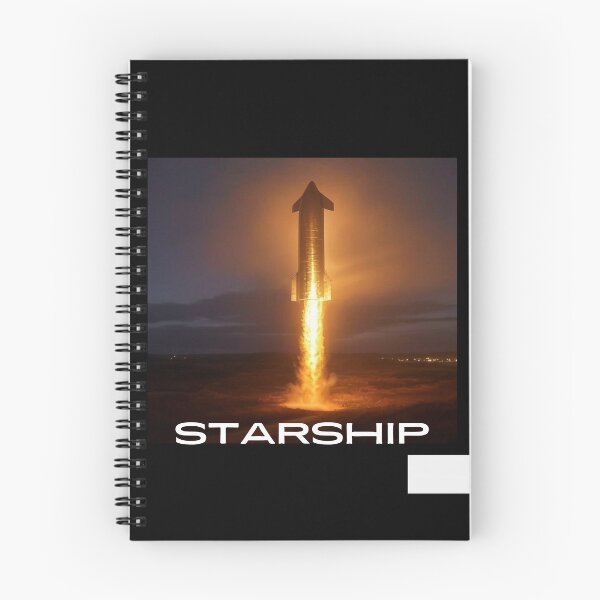 Item preview, SpaceX Starship Rocket Launch | Mars Mission Space Exploration Design designed and sold by TEEJAMBOREE.