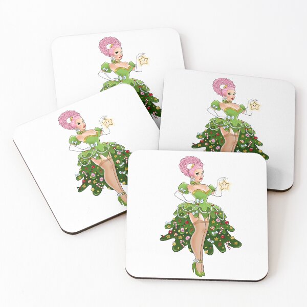 Item preview, Pinup Christmas Tree designed and sold by BeccaW.