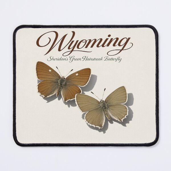 Item preview, Wyoming Sheridan’s Green Hairstreak Butterfly – State Art designed and sold by The-Drip-Studio.