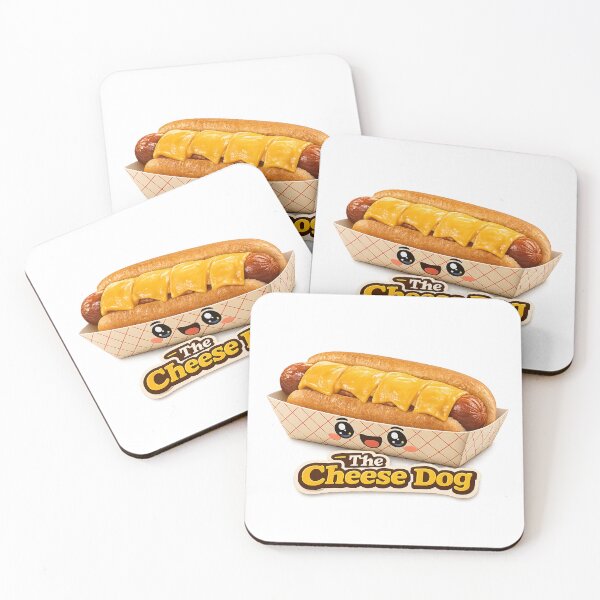 Item preview, Hotdog Heros Cheese Dog Transparent  designed and sold by 1mooreroy.