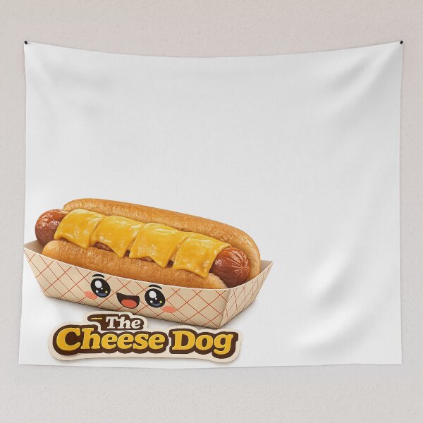 Item preview, Hotdog Heros Cheese Dog Transparent  designed and sold by 1mooreroy.