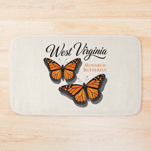 Item preview, West Virginia Monarch Butterfly – State Butterfly Art Print designed and sold by The-Drip-Studio.