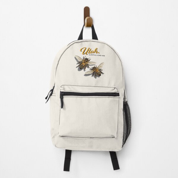 Item preview, Utah European Honey Bee – State Insect Art Print designed and sold by The-Drip-Studio.