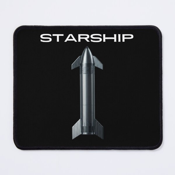 Item preview, SpaceX Starship Rocket Launch | Mars Mission Space Exploration Design designed and sold by TEEJAMBOREE.