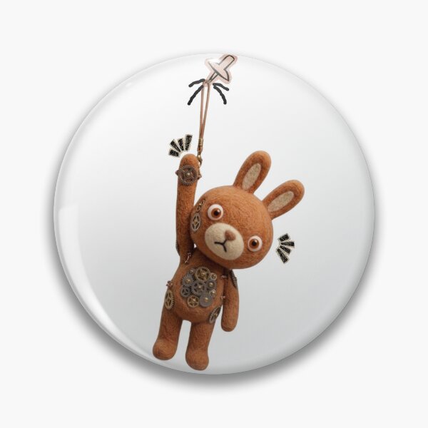 Item preview,  YOusagi Steampunk | Pinned Bunny Art | Kawaii Meets Steampunk Japan designed and sold by YOHAKU.489.