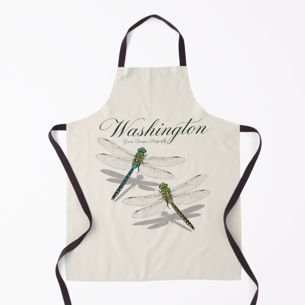 Item preview, Washington Green Darner Dragonfly State Poster designed and sold by The-Drip-Studio.