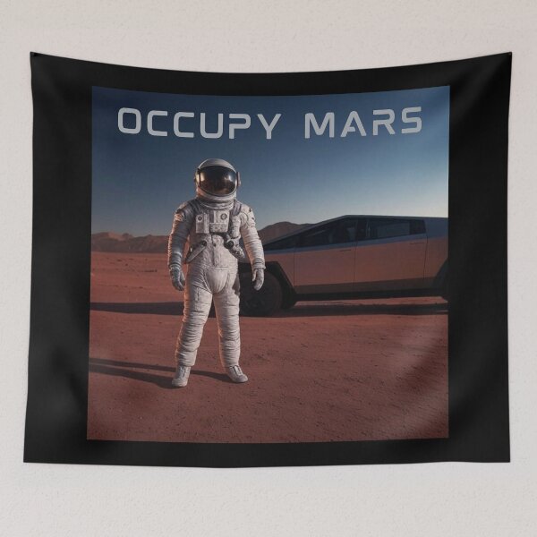 Item preview, SpaceX Starship Rocket Launch | Mars Mission Space Exploration Design designed and sold by TEEJAMBOREE.