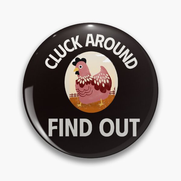 Item preview, CLUCK AROUND AND FIND OUT | SASSY CRITTERS SERIES — CHICKENS EDITION designed and sold by WitLounge.