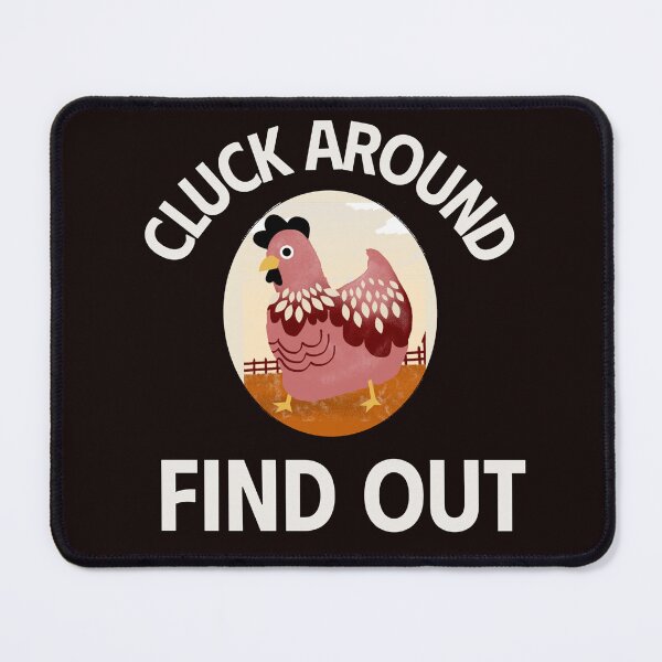 Item preview, CLUCK AROUND AND FIND OUT | SASSY CRITTERS SERIES — CHICKENS EDITION designed and sold by WitLounge.